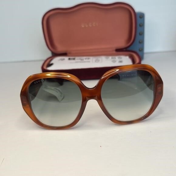New Authentic GUCCI GG0796S-003\nOversized Octagonal Sunglasses - Picture 9 of 16